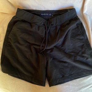 Men’s AF black cotton shorts NWT size small.